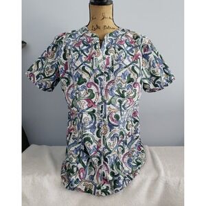 Working Scrubs Womans Scrubs Short Sleeve Size Small